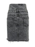 'Monica' High Waist Denim Skirt - Celes Fashion